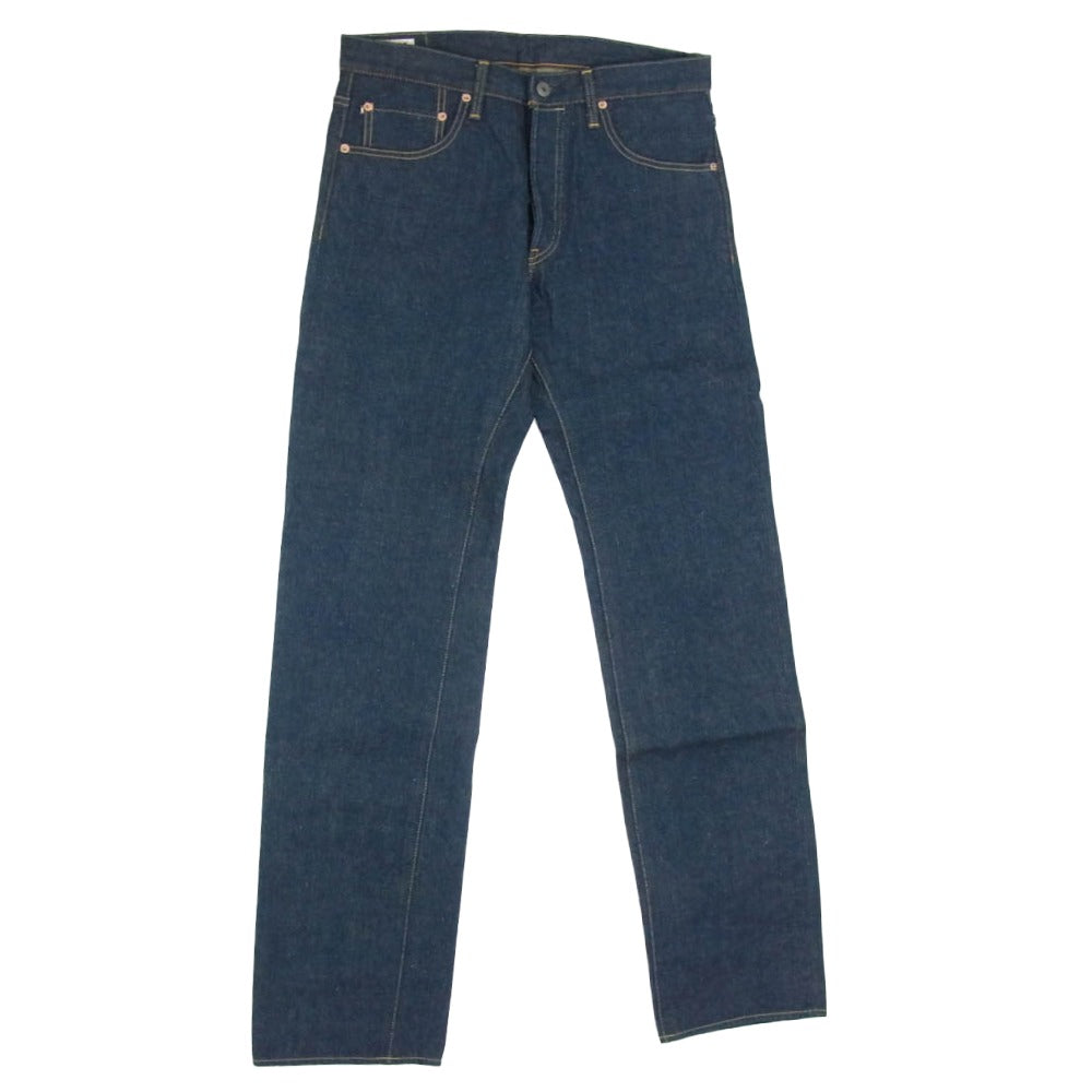 ONI DENIM 鬼デニム ONI-270 Ishikawadai 15oz 石川台デニム レギュラーストレート ジーンズ デニム パンツ インディゴブルー系 32【極上美品】【中古】