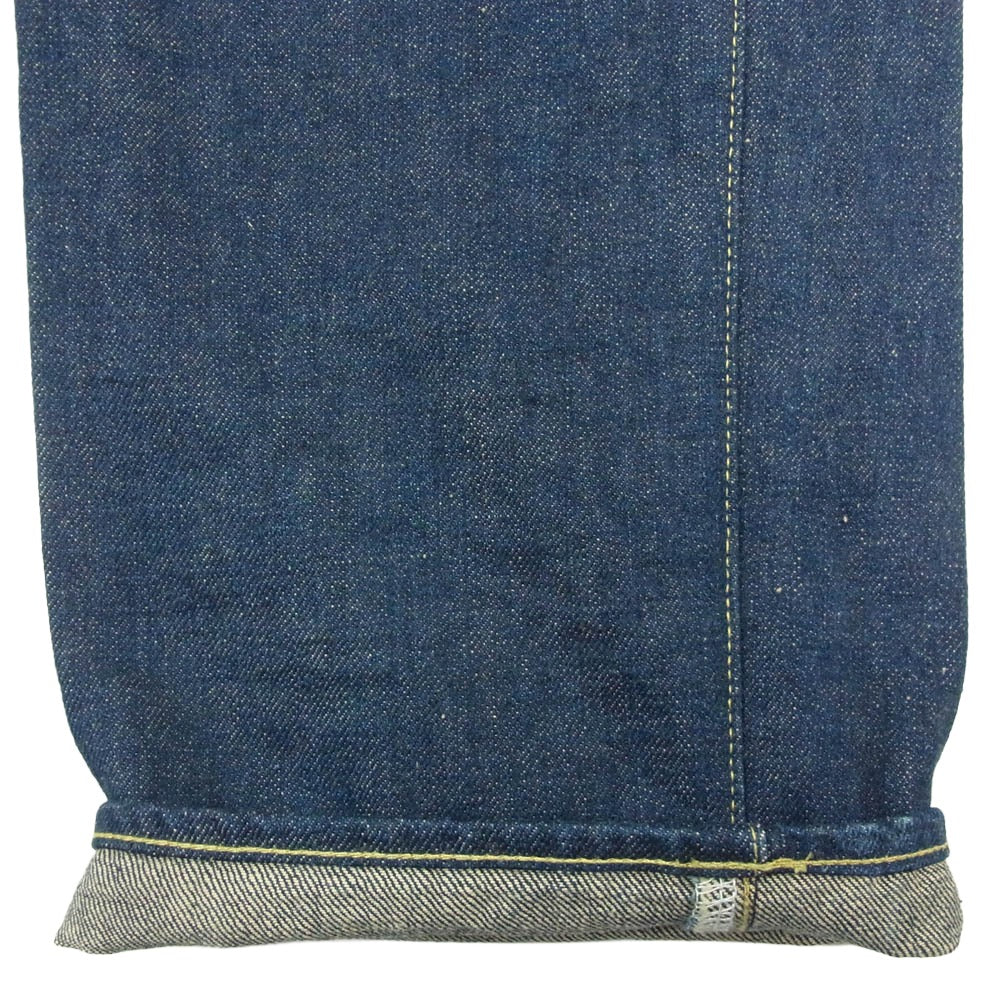ONI DENIM 鬼デニム ONI-270 Ishikawadai 15oz 石川台デニム レギュラーストレート ジーンズ デニム パンツ インディゴブルー系 32【極上美品】【中古】