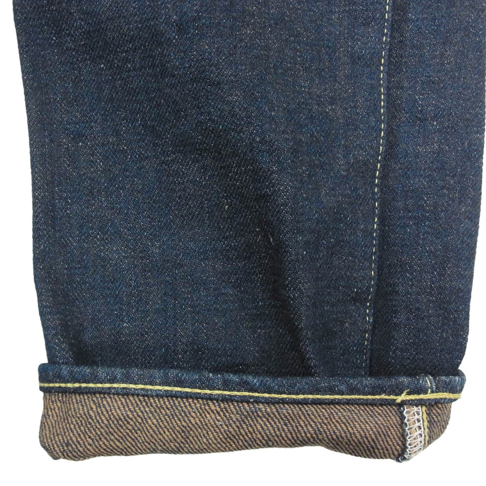 ONI DENIM 鬼デニム ONI288ZR-LBR 20oz シークレットデニム 緯糸ライトブラウン ジーンズ デニムパンツ インディゴブルー系 W31【極上美品】【中古】