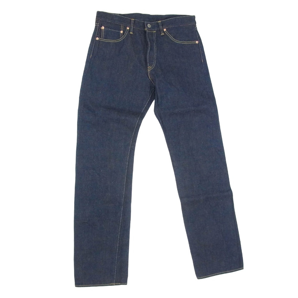 ONI DENIM 鬼デニム ONI288ZR-LBR 20oz シークレットデニム 緯糸ライトブラウン ジーンズ デニムパンツ インディゴブルー系 W33【極上美品】【中古】