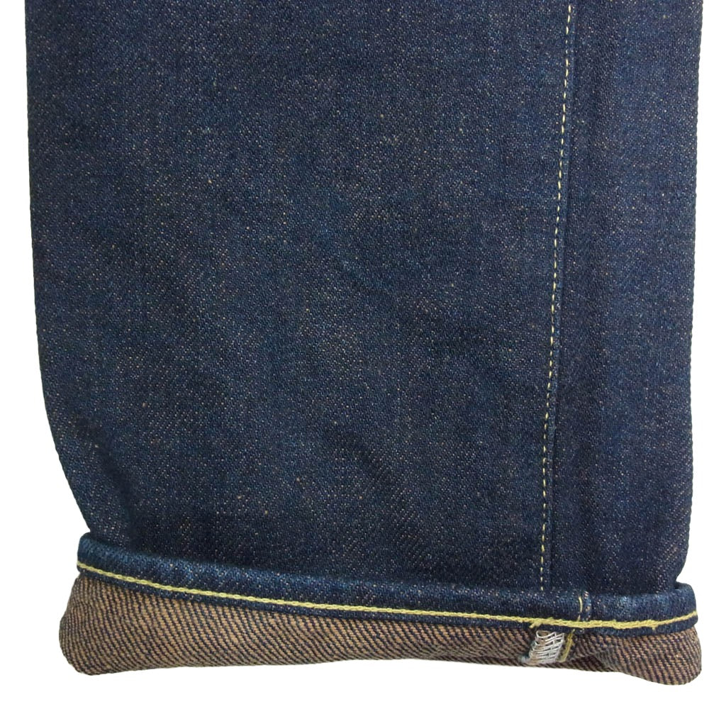 ONI DENIM 鬼デニム ONI288ZR-LBR 20oz シークレットデニム 緯糸ライトブラウン ジーンズ デニムパンツ インディゴブルー系 W29【極上美品】【中古】
