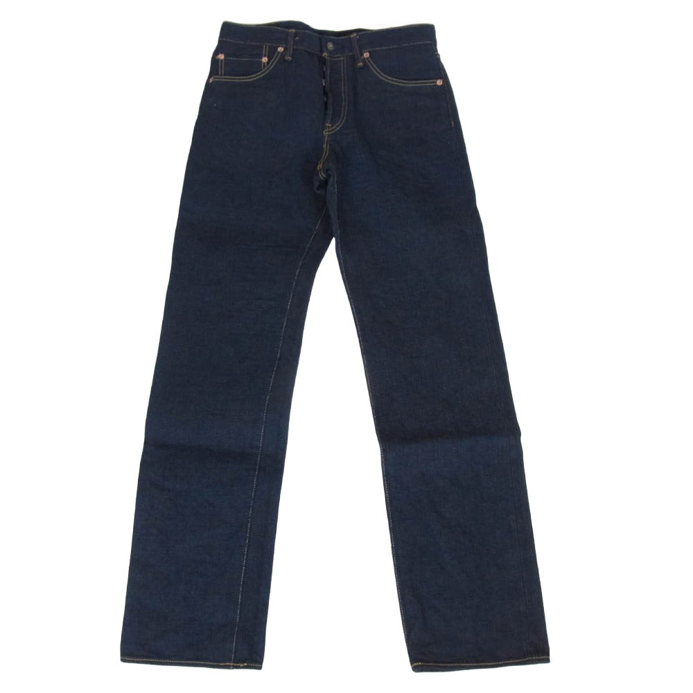 ONI DENIM 鬼デニム ONI288ZR-OLV 20oz シークレットデニム 緯糸オリーブ ジーンズ デニムパンツ インディゴブルー系 W32【極上美品】【中古】