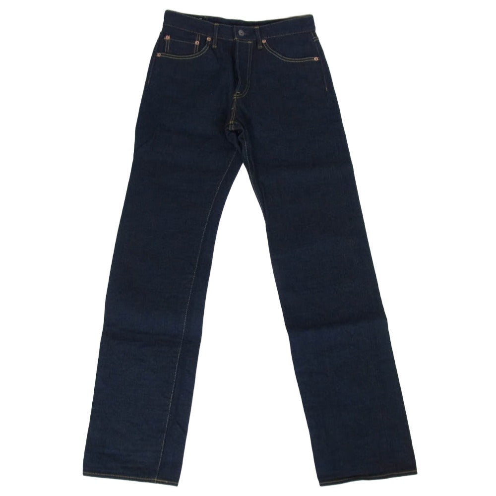 ONI DENIM 鬼デニム ONI288ZR-OLV 20oz シークレットデニム 緯糸オリーブ ジーンズ デニムパンツ インディゴブルー系 W30【極上美品】【中古】