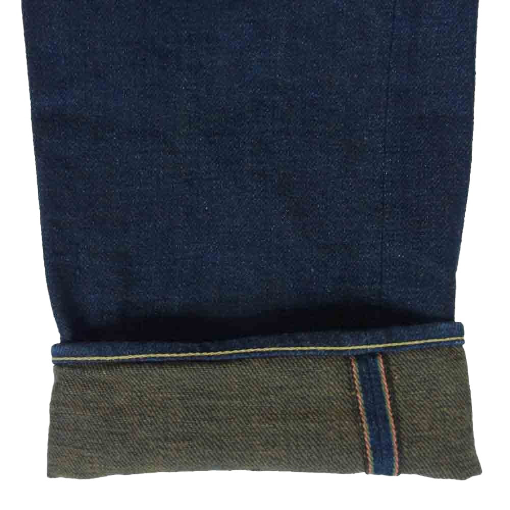ONI DENIM 鬼デニム ONI288ZR-OLV 20oz シークレットデニム 緯糸オリーブ ジーンズ デニムパンツ インディゴブルー系 W30【極上美品】【中古】