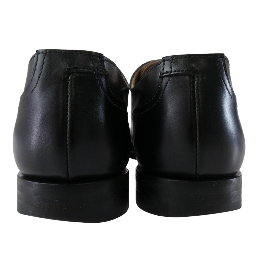 CROCKETT&JONES クロケットアンドジョーンズ Newport2 Last379 ニューポート Uチップ レザー ドレス シューズ ブラック系 7E【中古】