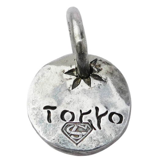 STOPLIGHT ストップライト K18 金銀コンビ スモール メタル ペンダントトップ ゴールド系 シルバー系【中古】