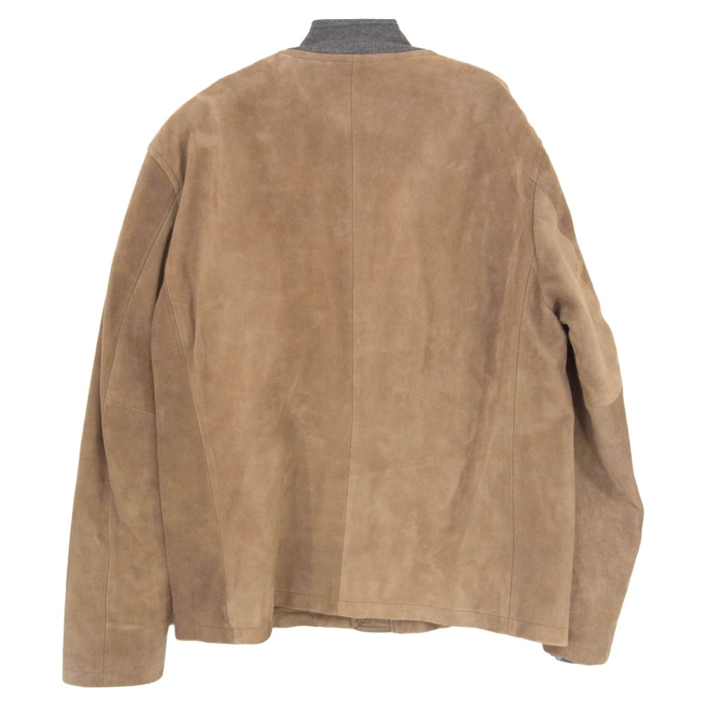 STILL BY HAND スティルバイハンド LE0283 ゴートスエード ブルゾン ジャケット ブラウン系 46【中古】
