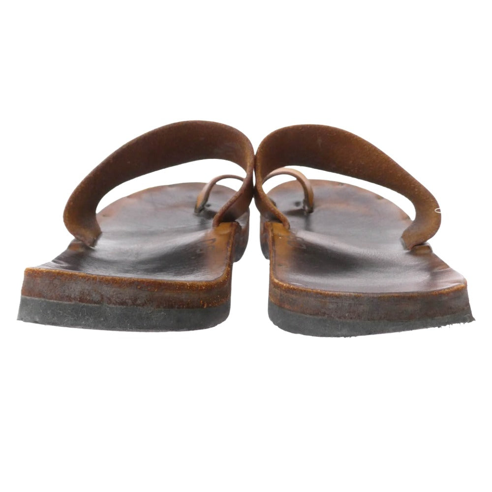 JUTTA NEUMANN ユッタニューマン ALICE アリス レザー サンダル ブラウン系 8D【中古】