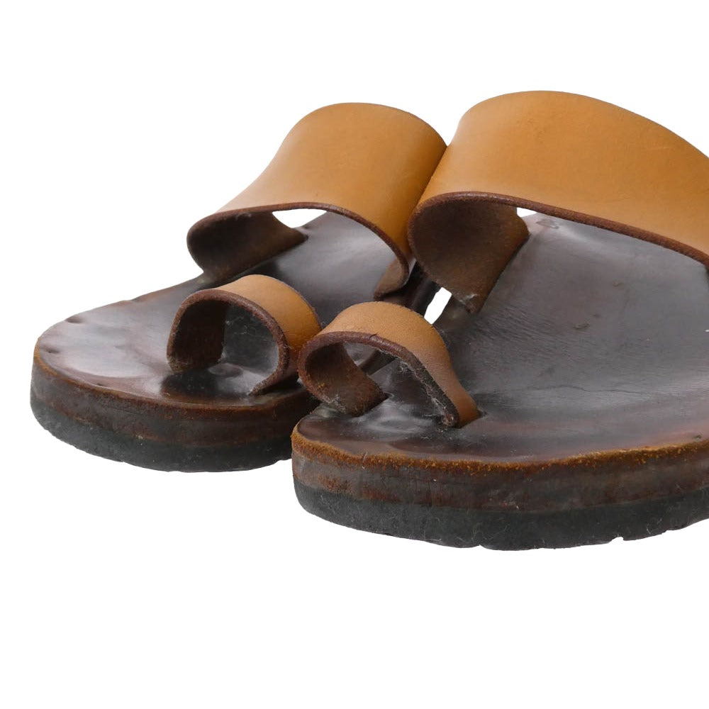 JUTTA NEUMANN ユッタニューマン ALICE アリス レザー サンダル ブラウン系 8D【中古】