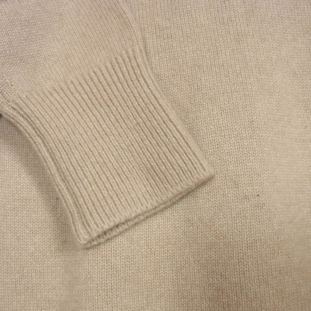ヘリル 19-070-8010-31 CASHMERE GOLDENCASH CREW カシミヤ ゴールデンキャッシュ クルーネック カシミア ニット ベージュ系 2【中古】