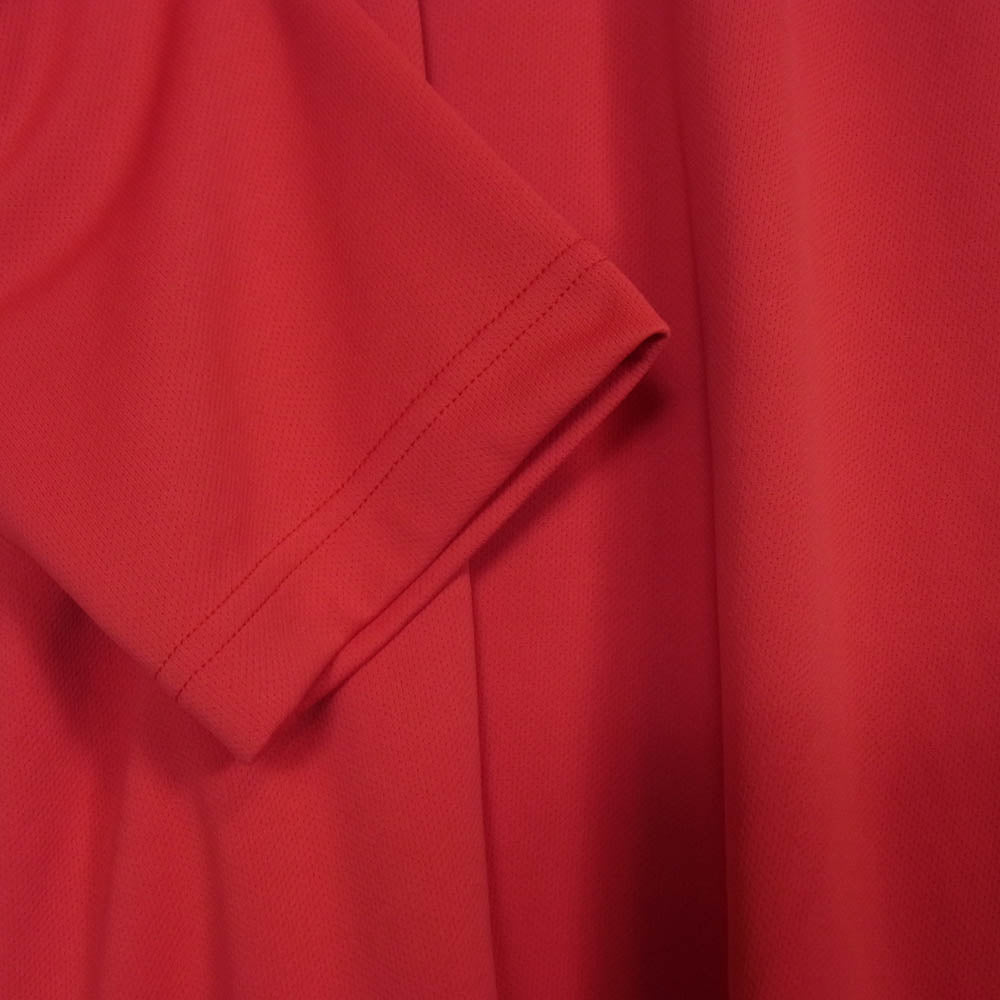 COMME des GARCONS コムデギャルソン 25SS RO-T023-051 コムデギャルソンコムデギャルソン コムコム 四本袖 クルーネック ジャージー 長袖 Tシャツ カットソー レッド系 S【極上美品】【中古】