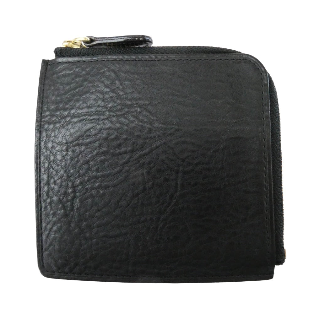 GANZO ガンゾ Minerva Natural ミネルバ ナチュラル ZIPパース コインケース 小銭入れ ブラック系【中古】