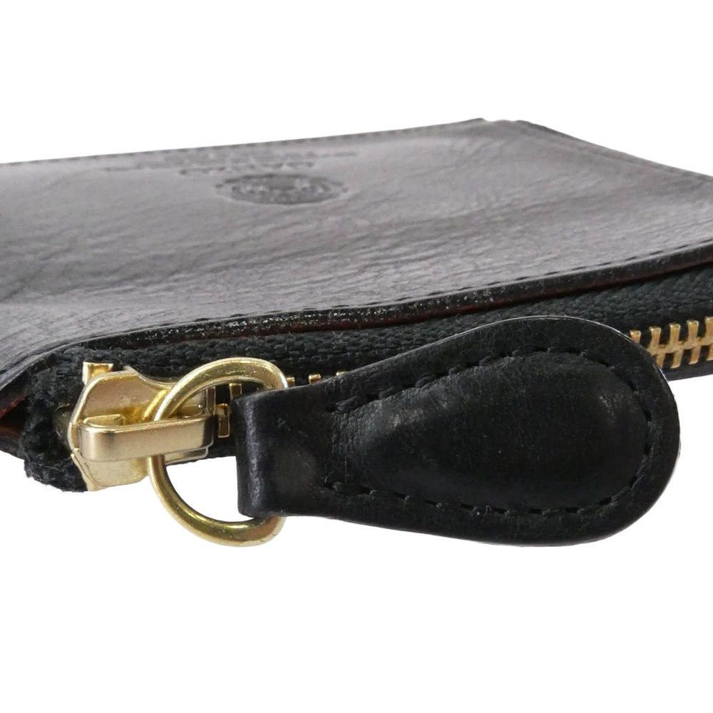 GANZO ガンゾ Minerva Natural ミネルバ ナチュラル ZIPパース コインケース 小銭入れ ブラック系【中古】