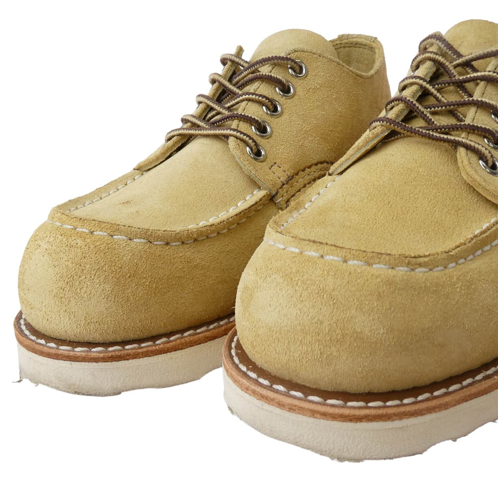 RED WING レッドウィング 08079-0 8079 Classic Moc Oxford クラシックモック オックスフォード スエード ブーツ ブラウン系 24.5cm【美品】【中古】
