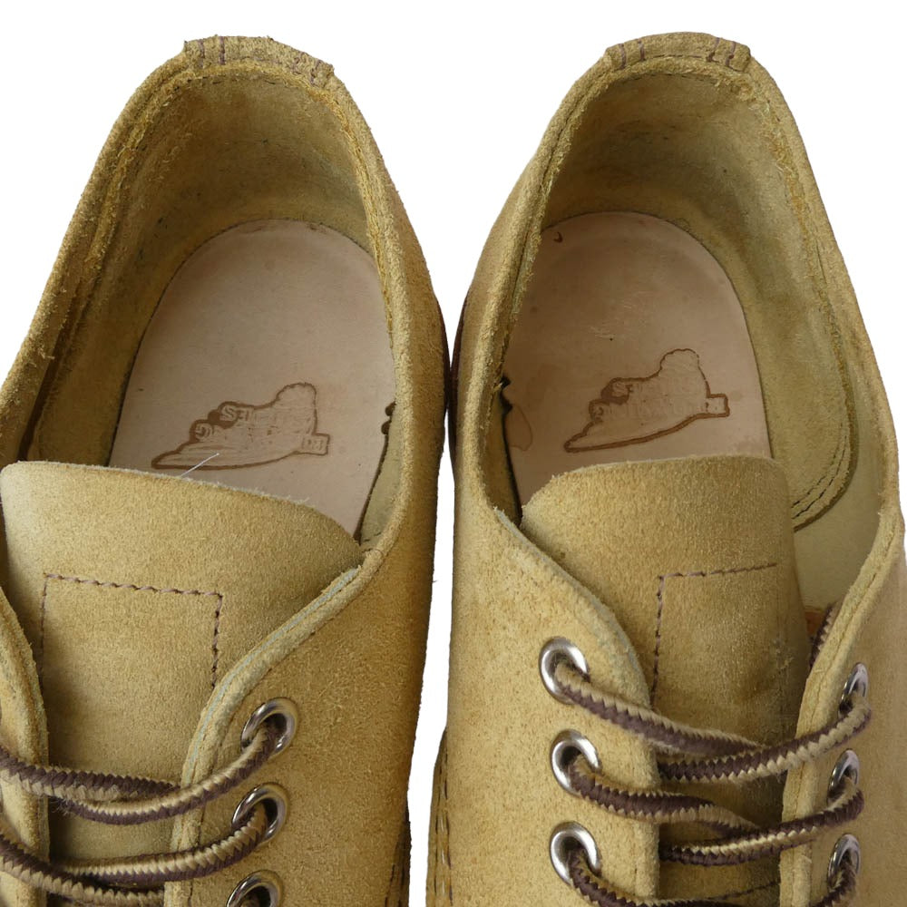 RED WING レッドウィング 08079-0 8079 Classic Moc Oxford クラシックモック オックスフォード スエード ブーツ ブラウン系 24.5cm【美品】【中古】