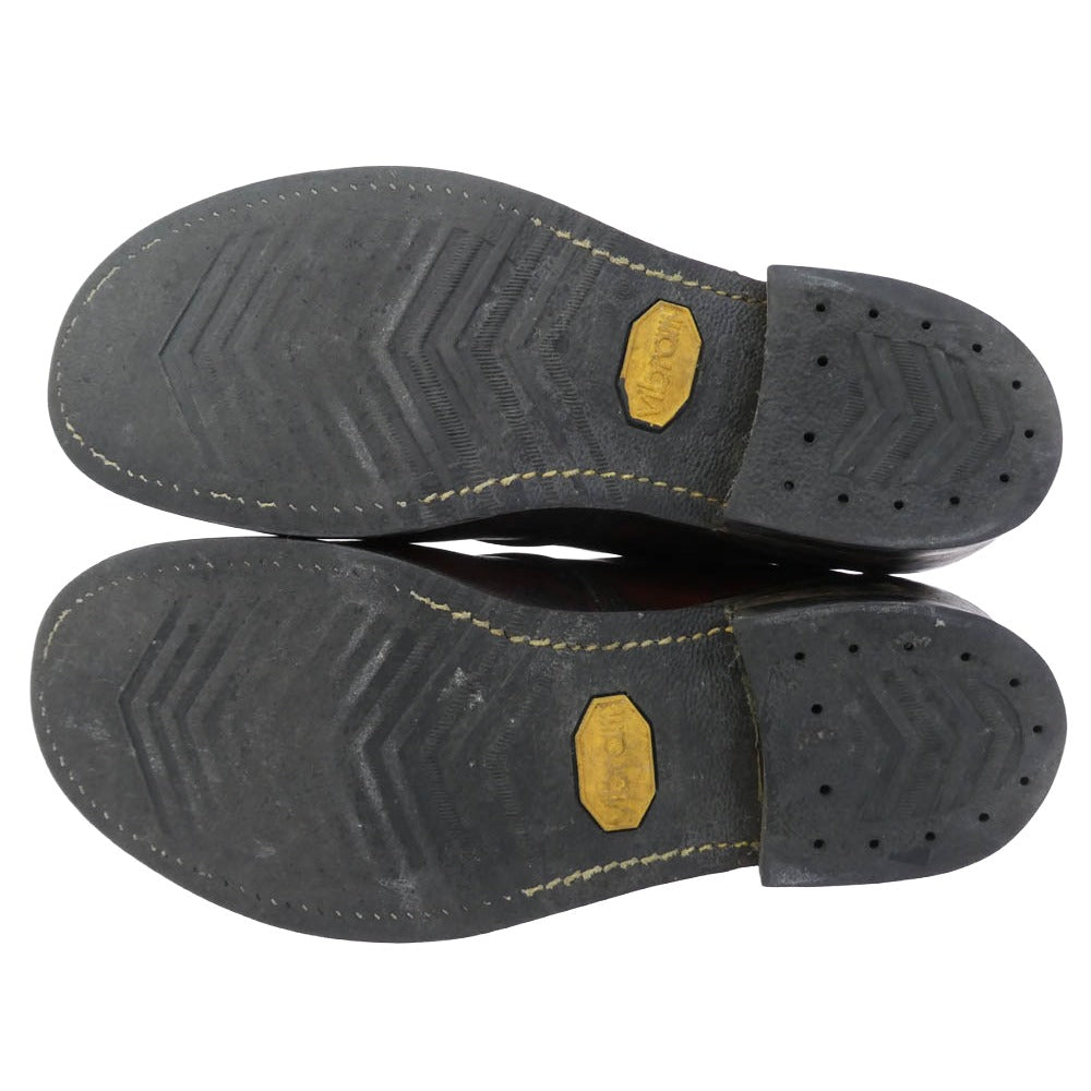 RED WING レッドウィング USA製 8166 6-inch Classic Round 6インチ クラシックラウンド ソールカスタム ブーツ ブラウン系 27cm【中古】