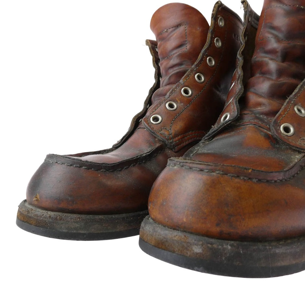 お皿 美中古 RED WING 9875 犬タグ復刻 US7 Irish Setter RED WING レッド
