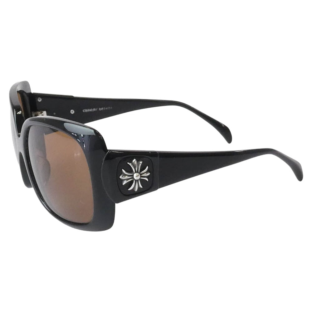 CHROME HEARTS クロムハーツ（原本無） CHINNUTZ R.L. チンナッツ CHプラス テンプル サングラス アイウェア ブラック系 ブラウン系【中古】
