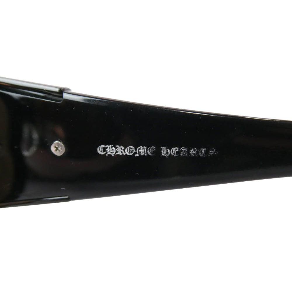 CHROME HEARTS クロムハーツ（原本無） CHINNUTZ R.L. チンナッツ CHプラス テンプル サングラス アイウェア ブラック系 ブラウン系【中古】