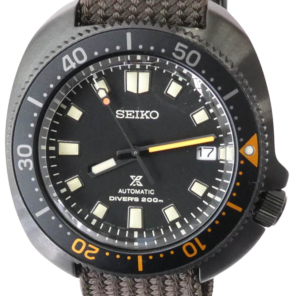 SEIKO セイコー SBDC157 PROSPEX The Black Series Limited Edition プロスペックス ブラックシリーズ 時計 ウォッチ ブラック系 ブラウン系【極上美品】【中古】