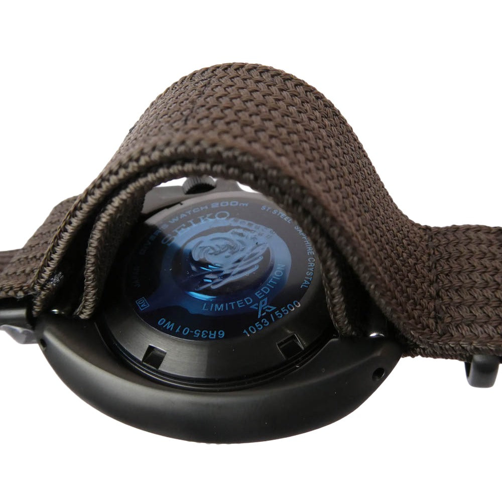 SEIKO セイコー SBDC157 PROSPEX The Black Series Limited Edition プロスペックス ブラックシリーズ 時計 ウォッチ ブラック系 ブラウン系【極上美品】【中古】