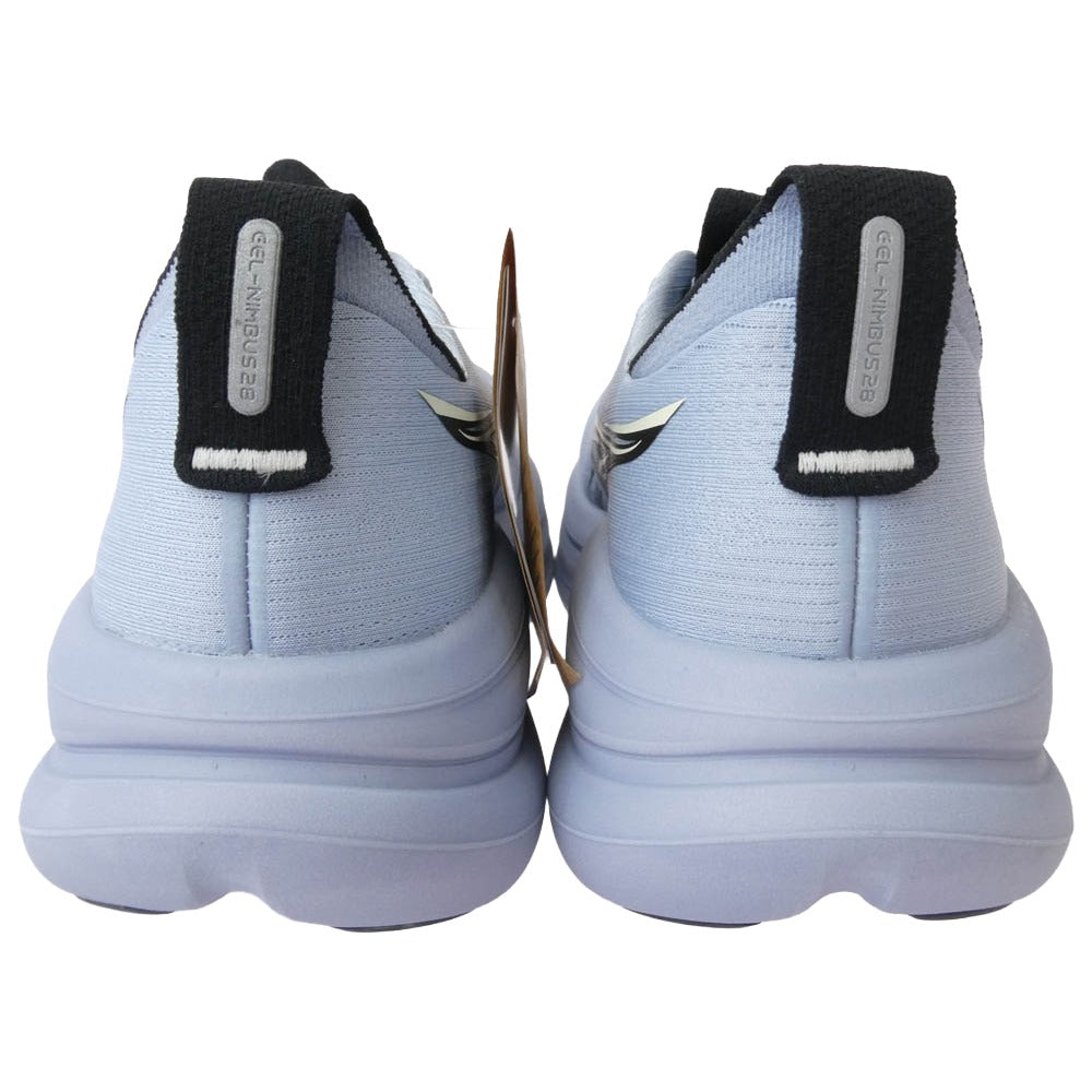 asics アシックス 1011C127 GEL-NIMBUS 28 ゲルニンバス ランニングシューズ スニーカー 24.5 ライトブルー系 24.5【極上美品】【中古】