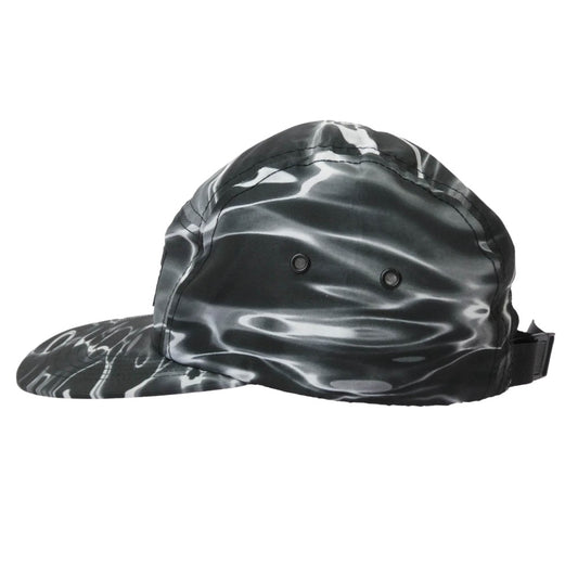 Supreme シュプリーム 17SS Ripple Camp Cap リップル キャンプ キャップ ブラック系 グレー系【中古】