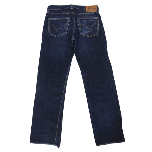 The REAL McCOY'S ザリアルマッコイズ S614 ボタンフライ デニム パンツ インディゴブルー系 32【中古】