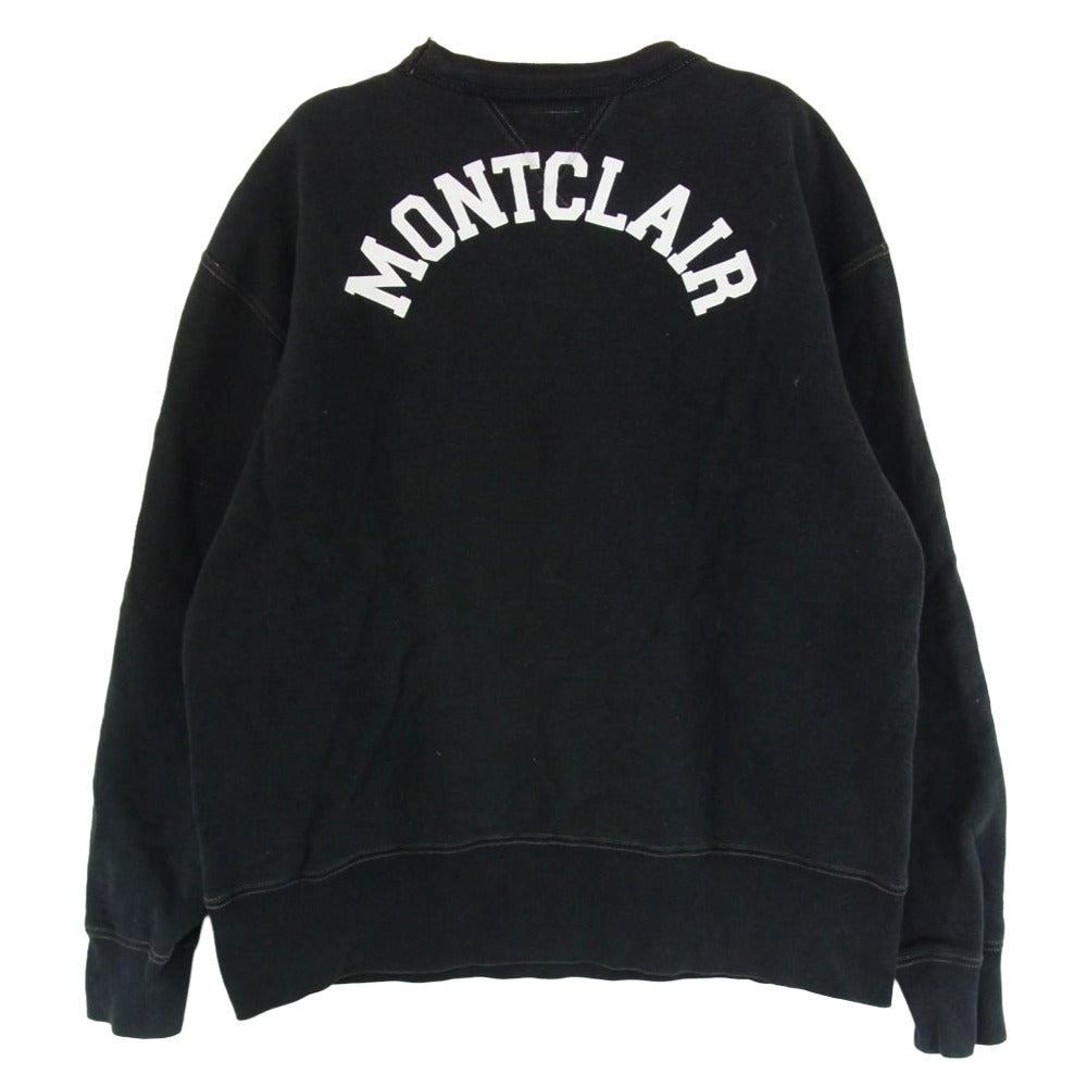 The REAL McCOY'S ザリアルマッコイズ swimming whitewater 両v ロゴ スウェット ブラック系 L【中古】