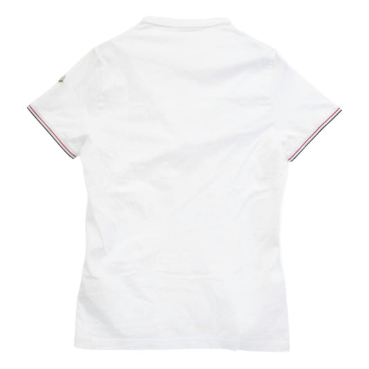 MONCLER モンクレール C10918019800 MAGLIA T-SHIRT マグリア ポケット 半袖Ｔシャツ ホワイト系 M【中古】