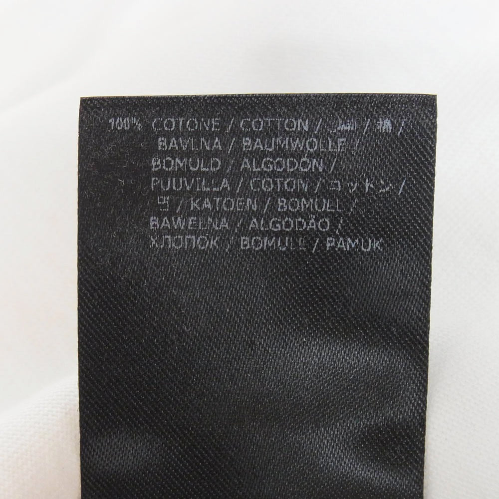 ANN DEMEULEMEESTER アンドゥムルメステール 2201-W-JE43-228-003 Heaven Tee ヘブン プリント クルーネック 半袖 Tシャツ カットソー ホワイト系 L【中古】
