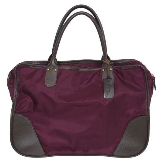 Felisi フェリージ イタリア製 1895 レザーハンドル トートバッグ エンジ系【中古】