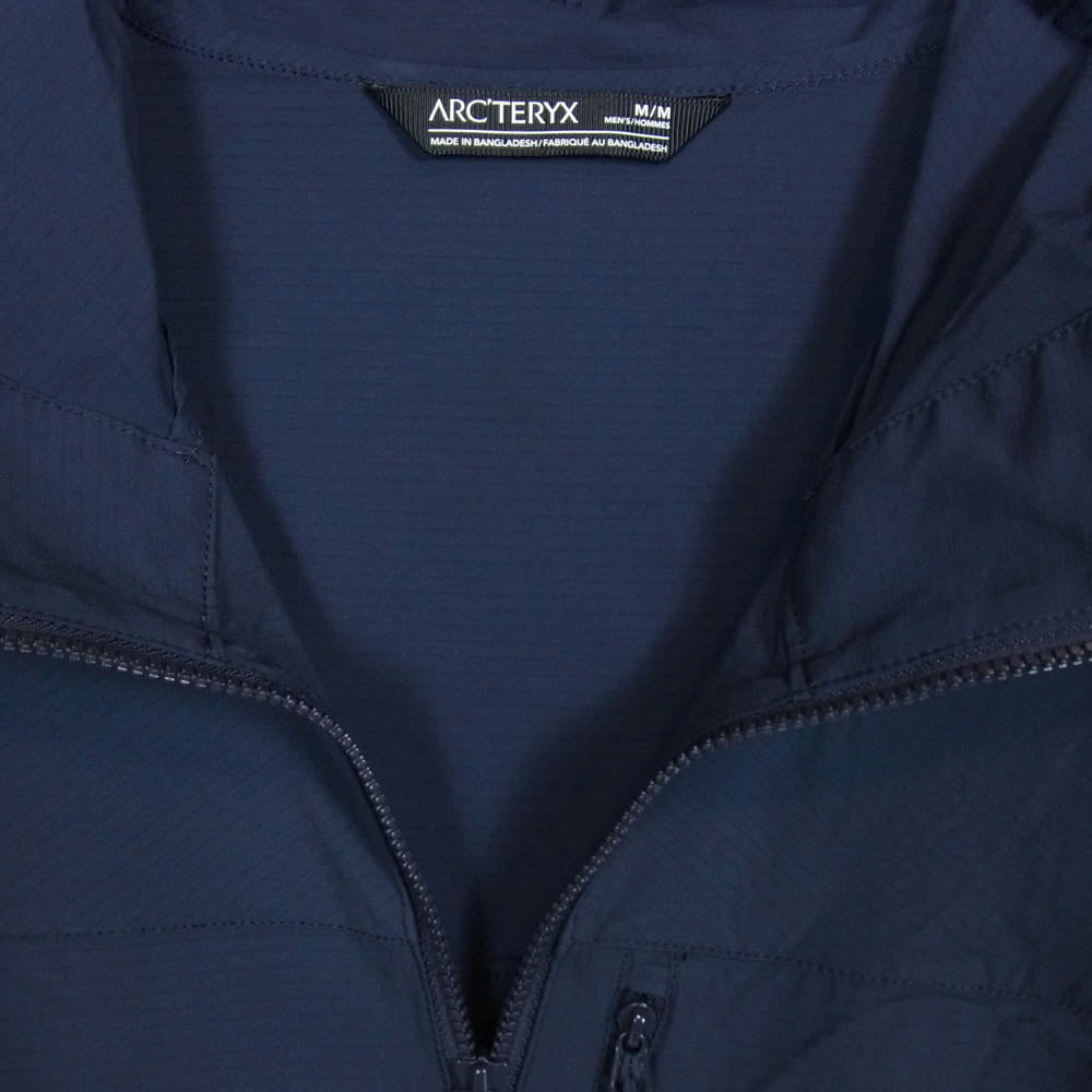 ARC'TERYX アークテリクス X000007411 Squamish Hoody スコーミッシュ フーディ ジャケット マウンテンパーカー ダークネイビー系 M【中古】