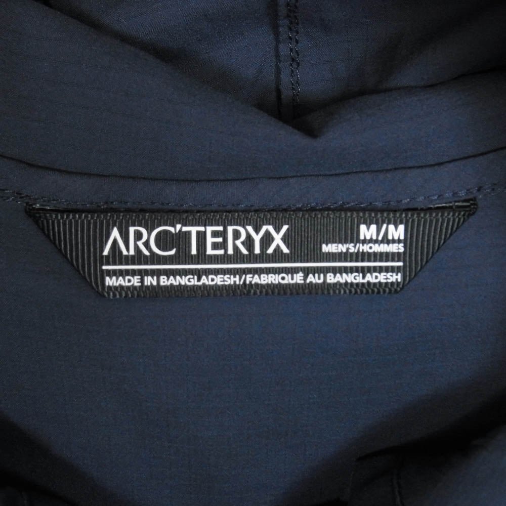 ARC'TERYX アークテリクス X000007411 Squamish Hoody スコーミッシュ フーディ ジャケット マウンテンパーカー ダークネイビー系 M【中古】