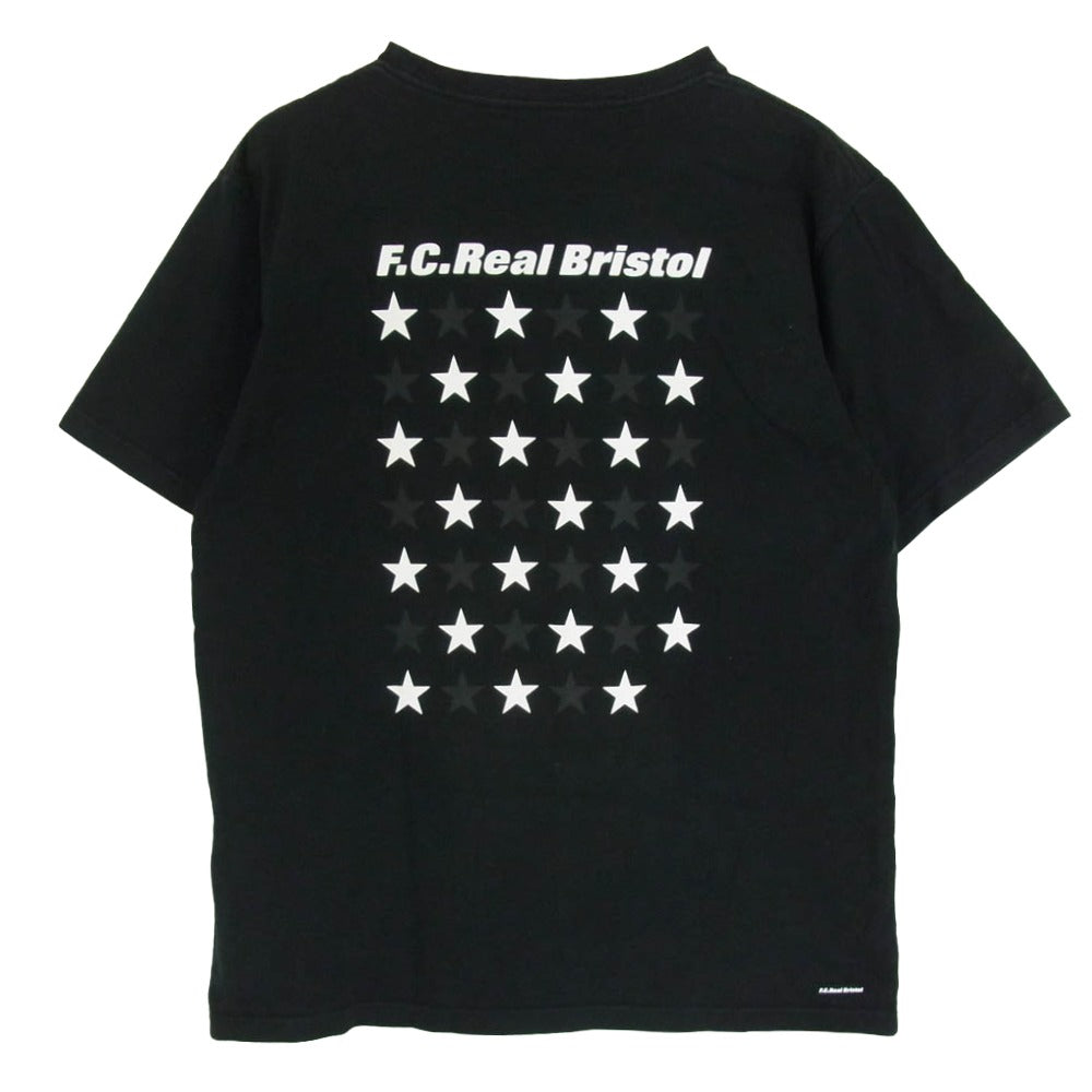 F.C.R.B. エフシーアールビー 19SS FCRB-190066 41STAR tee 半袖 Tシャツ ブラック系 L【中古】