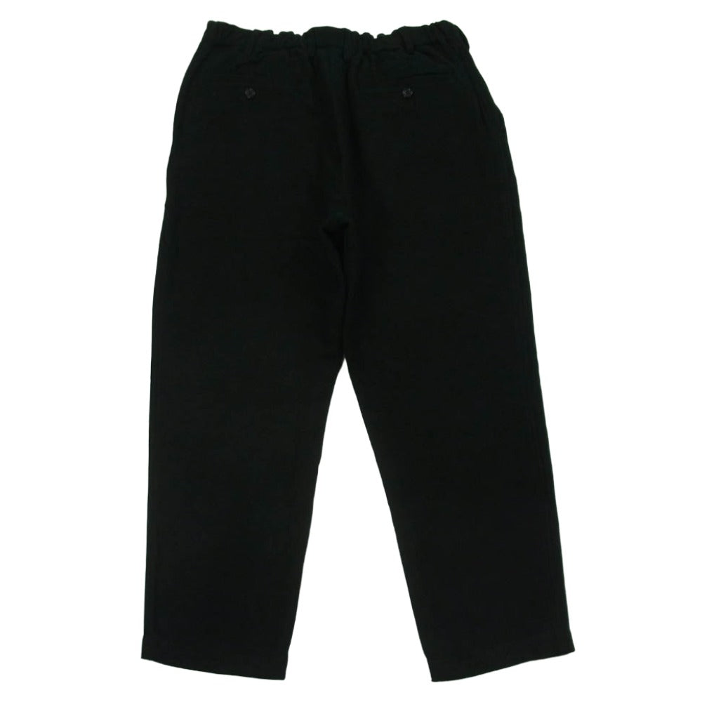 GRAPHPAPER グラフペーパー 23AW GM233-40243B Supima Moleskin Tapered Trousers スーピマ モールスキン テーパード トラウザーズ パンツ ブラック系 1【中古】