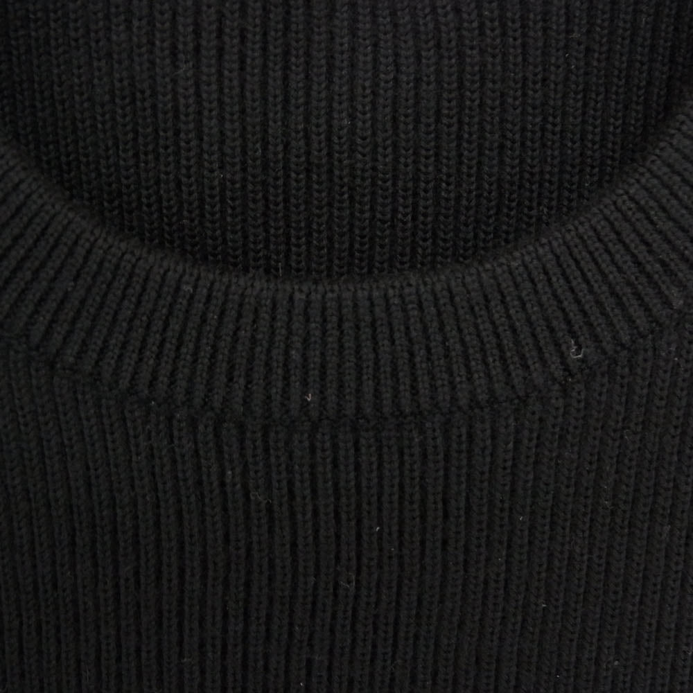 GRAPHPAPER グラフペーパー 24AW GU243-80092B High Density Crew Neck Knit ハイ デンシティ クルーネック 長袖 ニット ブラック系 1【中古】