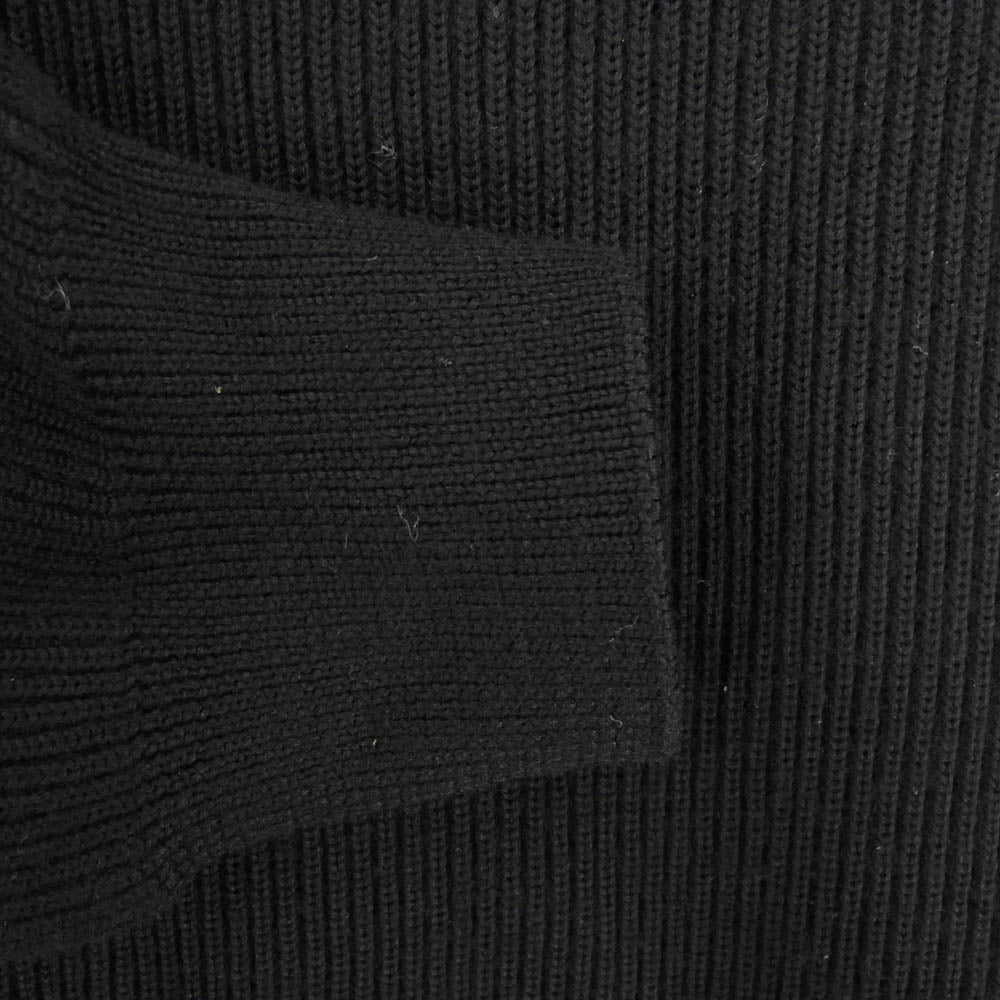 GRAPHPAPER グラフペーパー 24AW GU243-80092B High Density Crew Neck Knit ハイ デンシティ クルーネック 長袖 ニット ブラック系 1【中古】