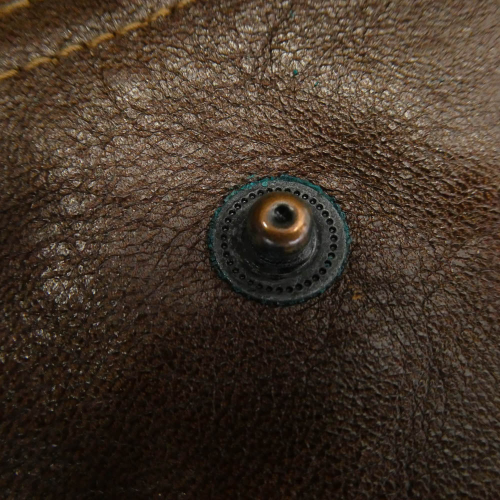 Buzz Rickson's バズリクソンズ BR80105 HORSEHIDE FLIGHT JACKET A-2 ホースハイド フライト ジャケット ブラウン系 40【中古】