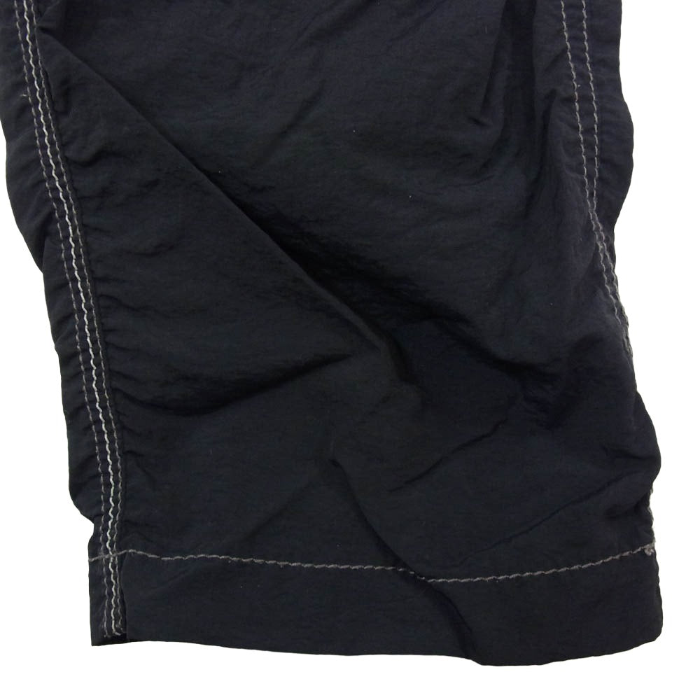 and wander アンドワンダー 574-3252037 Ny taffeta hiker pants ナイロン タフタ ハイカー パンツ ブラック系 S【中古】