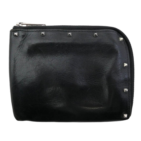 UNDERCOVER アンダーカバー スタッズ レザー ウォレット 財布 ブラック系【中古】