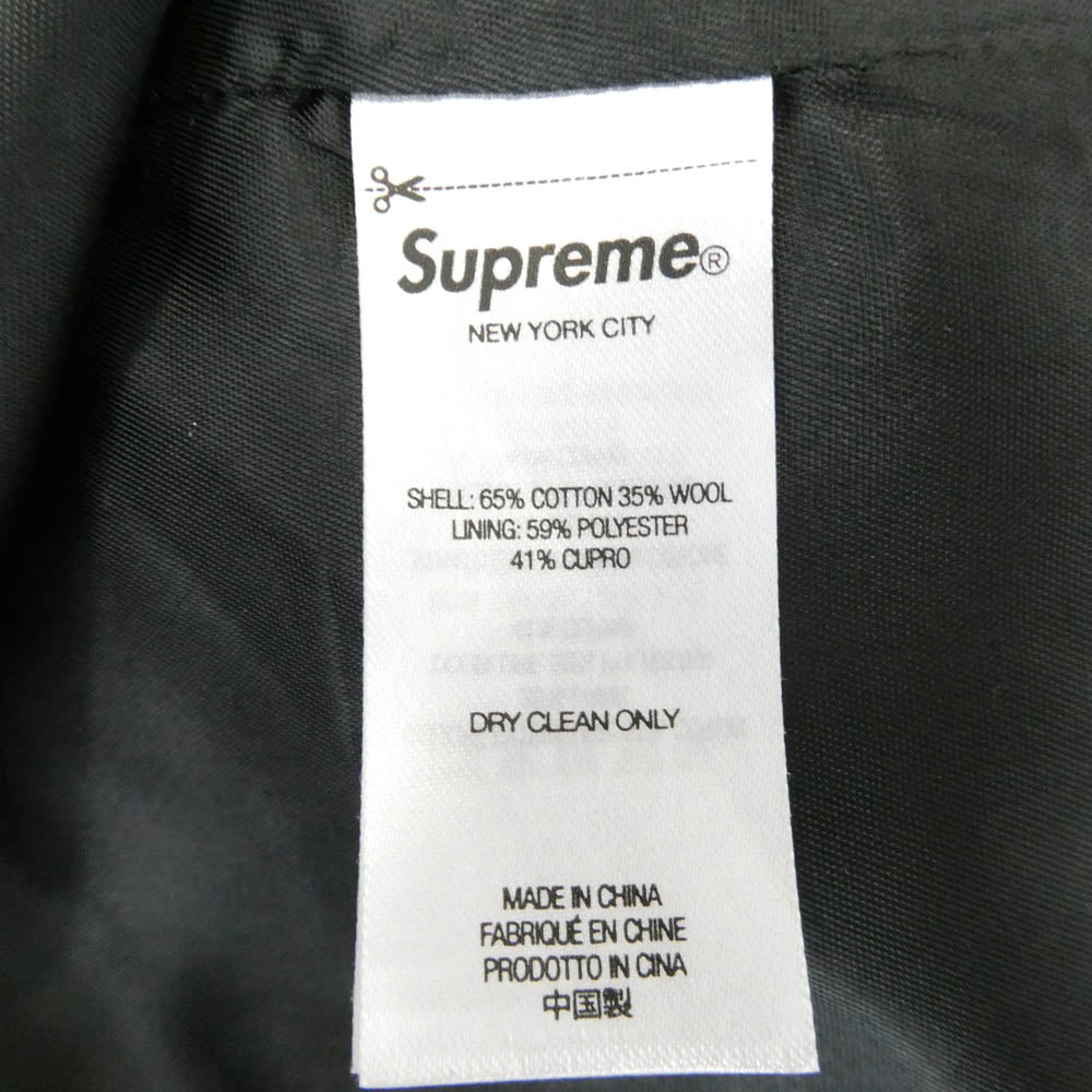 Supreme シュプリーム 23SS Trench Puffer Jacket トレンチ パファー ジャケット ブラック系 S【美品】【中古】