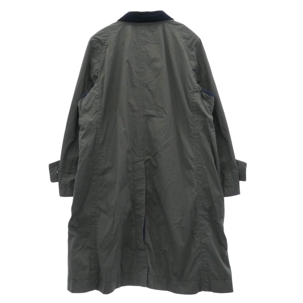 Sacai サカイ 23AW 23-03211M Faux Suede Mix Vest フェイクスエード