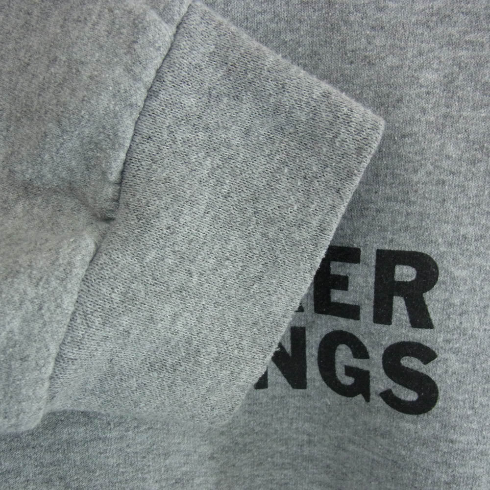 WACKO MARIA ワコマリア 24AW CHETBAKER-WM-SS07 CHET BAKER HOODED SWEAT SHIRT チェットベイカー バックプリント プルオーバー パーカー フーディー グレー系 2XL【中古】