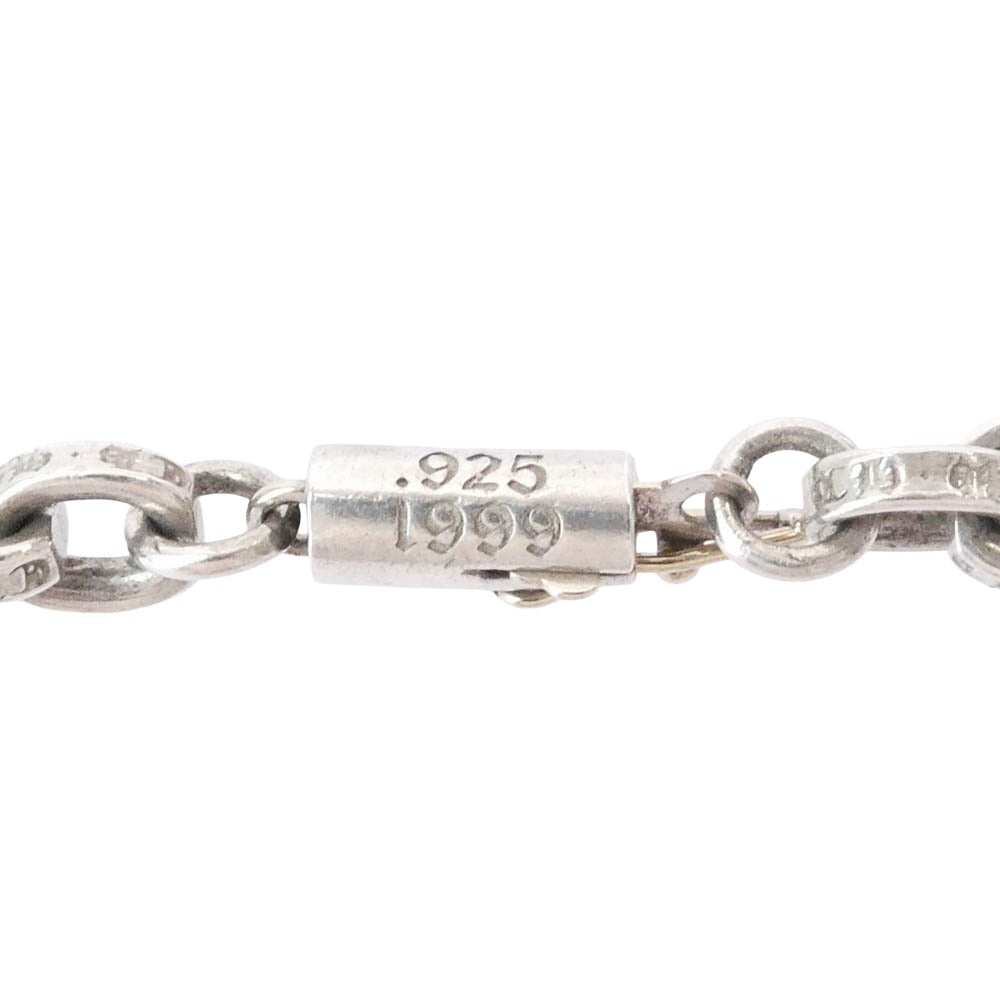CHROME HEARTS クロムハーツ（原本無） PAPER CHAIN 20inch ペーパーチェーン 20インチ ネックレス シルバー系【中古】