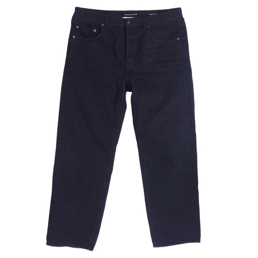 SAINT LAURENT サンローラン 752629 Y16PD ボタンフライ ストレート ブラック デニムパンツ ジーンズ ブラック系 31【中古】
