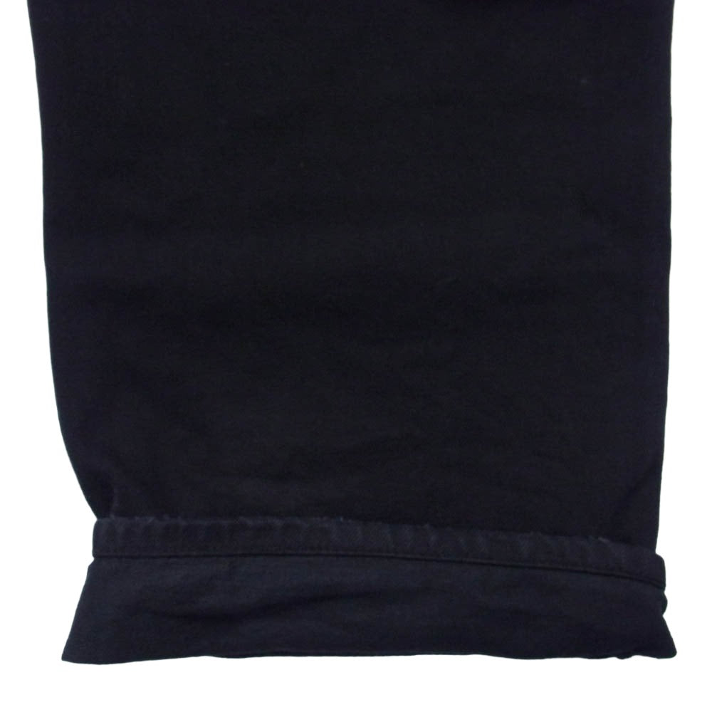 SAINT LAURENT サンローラン 752629 Y16PD ボタンフライ ストレート ブラック デニムパンツ ジーンズ ブラック系 31【中古】