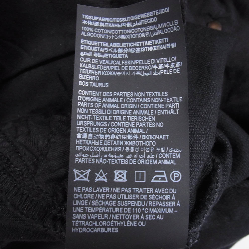 SAINT LAURENT サンローラン 752629 Y16PD ボタンフライ ストレート ブラック デニムパンツ ジーンズ ブラック系 31【中古】