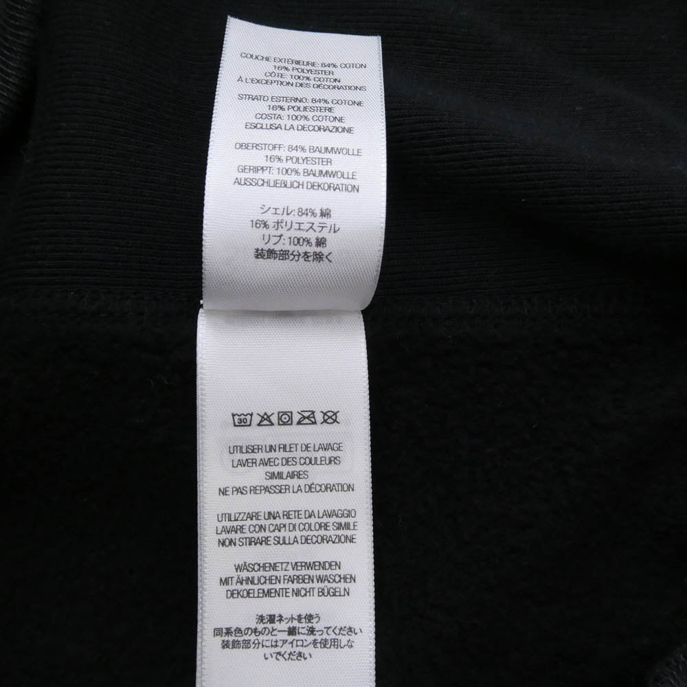 Supreme シュプリーム 25SS Washed Box Logo Crewneck ウォッシュド ボックスロゴ クルーネック スウェット ブラック系 L【極上美品】【中古】