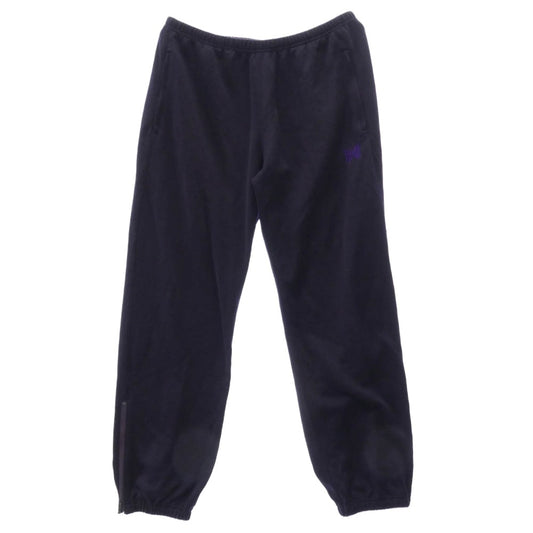 Needles ニードルス OT249 Zipped Sweat Pants パピヨン刺繍 裾ジップ スウェット トラックパンツ パープル系 XL【中古】